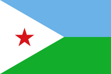 Drapeau Djibouti